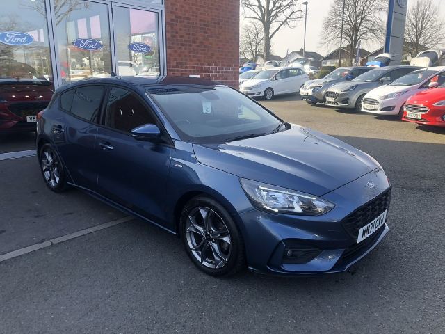 2022 (71) Ford Focus ST-Line 5 Door 1.0L EcoBoost 125PS mHEV FWD 6 Speed Manual