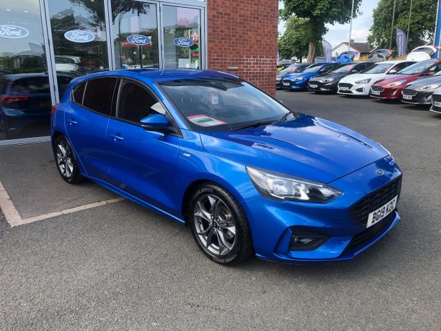 2019 (19) Ford Focus 1.0T EcoBoost ST-Line Hatchback 5dr Petrol Auto Euro 6 (s/s) (125 ps)