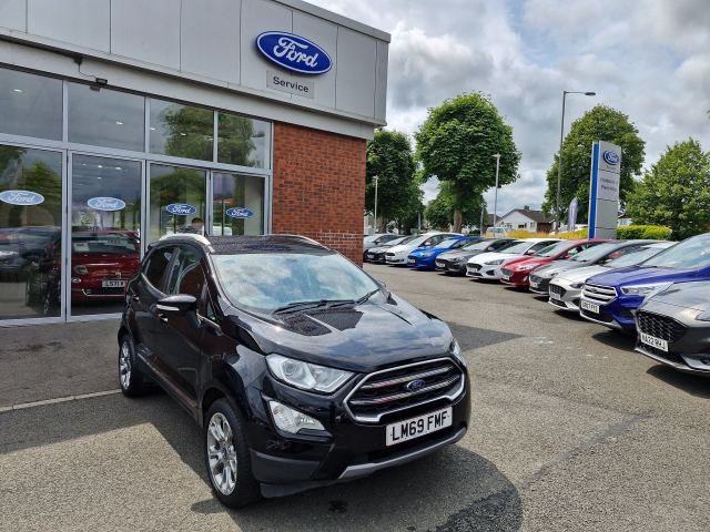 2019 (69) Ford EcoSport 1.0T EcoBoost GPF Titanium SUV 5dr Petrol Manual Euro 6 (s/s) (125 ps)