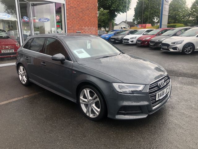 2019 (68) Audi A3 1.5 TFSI CoD 35 S line Sportback 5dr Petrol Manual Euro 6 (s/s) (150 ps)