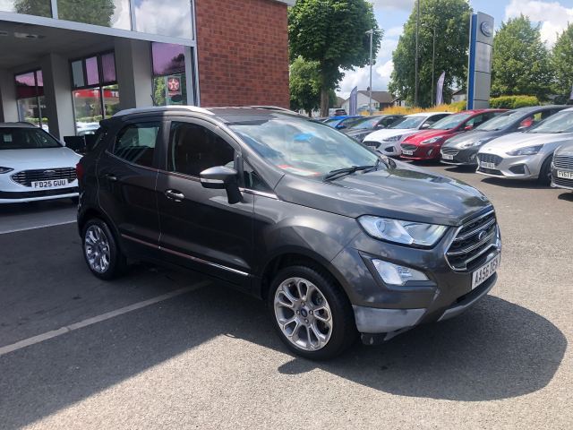 2018 (68) Ford EcoSport 1.0T EcoBoost Titanium SUV 5dr Petrol Auto Euro 6 (s/s) (125 ps)