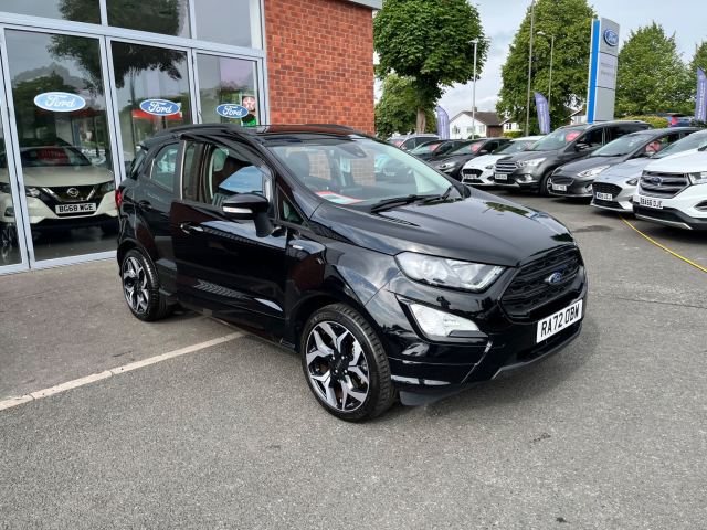 2023 (72) Ford EcoSport ST-Line 5 Door 1.0L Ford EcoBoost 125PS FWD 6 Speed Manual