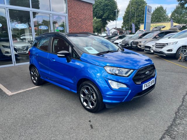 2022 (22) Ford EcoSport ST-Line 5 Door 1.0L Ford EcoBoost 125PS FWD 6 Speed Manual