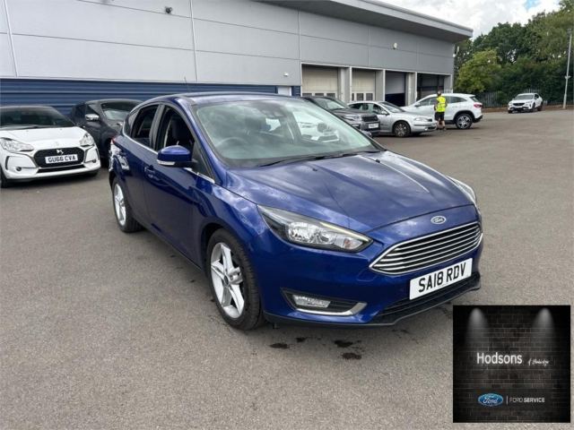 2018 (18) Ford Focus 1.0T EcoBoost Titanium Hatchback 5dr Petrol Manual Euro 6 (s/s) (125 ps)