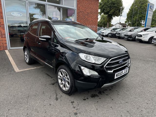 2019 (69) Ford EcoSport 1.0T EcoBoost GPF Titanium SUV 5dr Petrol Automatic Euro 6 (s/s) (125 ps)