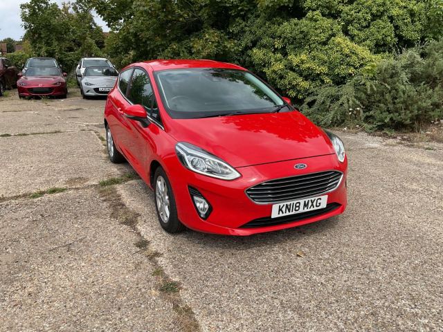 2018 (18) Ford Fiesta 1.0T EcoBoost Zetec Hatchback 3dr Petrol Manual Euro 6 (s/s) (100 ps)