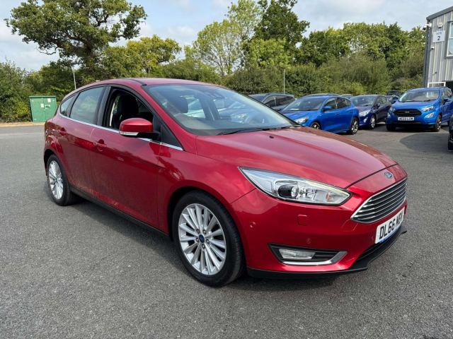 2017 (66) Ford Focus 1.5T EcoBoost Titanium X Hatchback 5dr Petrol Automatic Euro 6 (s/s) (182 ps)