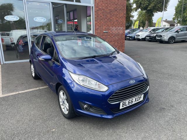 2016 (66) Ford Fiesta 1.25 Zetec Hatchback 3dr Petrol Manual Euro 6 (82 ps)