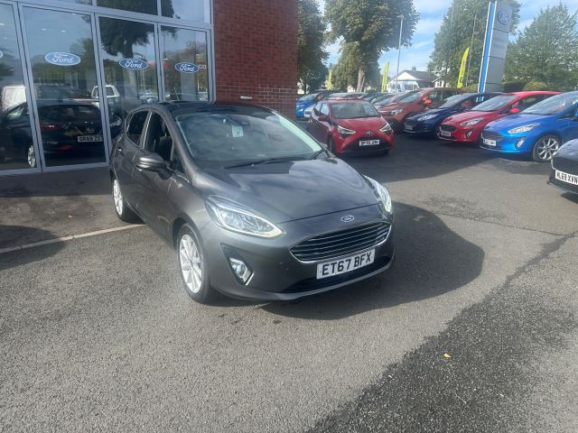 2018 (67) Ford Fiesta 1.0T EcoBoost Titanium Hatchback 5dr Petrol Manual Euro 6 (s/s) (125 ps)
