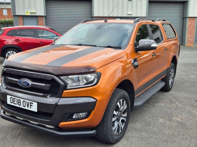 2018 (18) Ford Ranger 3.2 TDCi Wildtrak Pickup Double Cab 4dr Diesel Auto 4WD Euro 5 (200 ps)