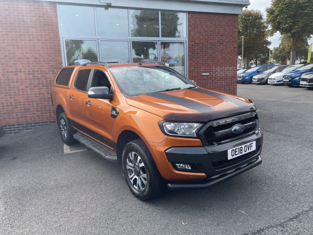 2018 (18) Ford Ranger 3.2 TDCi Wildtrak Pickup Double Cab 4dr Diesel Auto 4WD Euro 5 (200 ps)