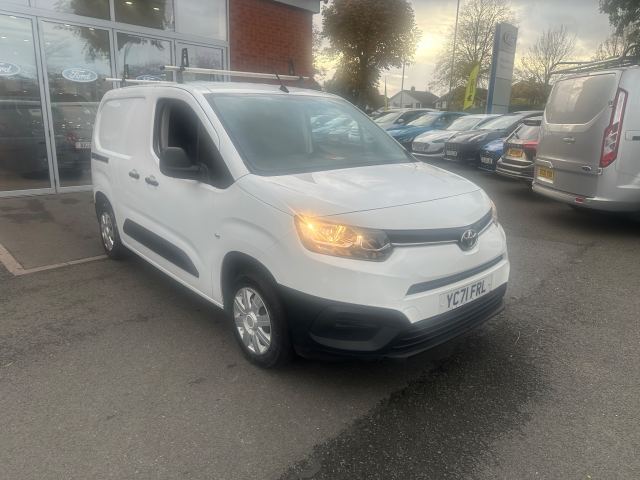 2021 (71) Toyota PROACE CITY 1.5 BlueHDi Active Short Panel Van 5dr Diesel Manual SWB Euro 6 (75 bhp)