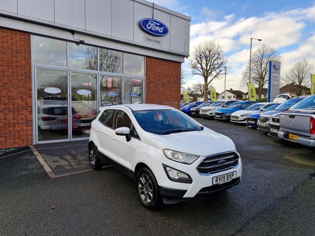 2018 (18) Ford EcoSport 1.0T EcoBoost Zetec SUV 5dr Petrol Manual Euro 6 (s/s) (125 ps)