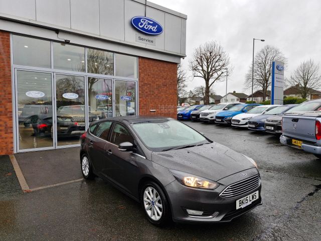 2015 (15) Ford Focus 1.0T EcoBoost Titanium Hatchback 5dr Petrol Manual Euro 6 (s/s) (100 ps)