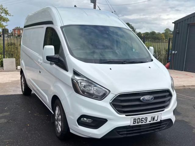2019 (69) Ford Transit Custom 2.0 340 EcoBlue Limited Panel Van 5dr Diesel Manual L2 H2 Euro 6 (s/s) (170 ps)
