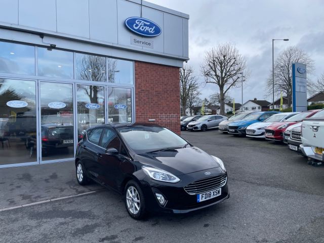 2018 (18) Ford Fiesta 1.0T EcoBoost Zetec Hatchback 5dr Petrol Manual Euro 6 (s/s) (100 ps)