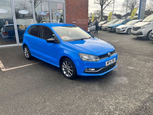 2015 (15) Volkswagen Polo 1.0 BlueMotion Tech SE Design Hatchback 5dr Petrol Manual Euro 6 (s/s) (60 ps)