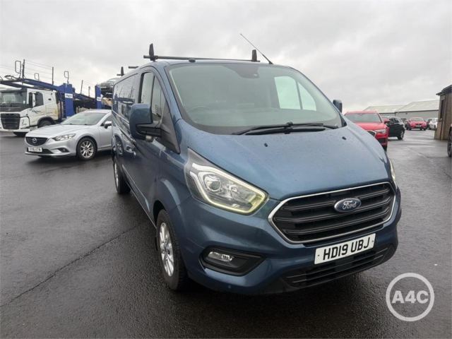 2019 (19) Ford Transit Custom 2.0 300 EcoBlue Limited Panel Van 5dr Diesel Manual L2 H1 Euro 6 (130 ps)