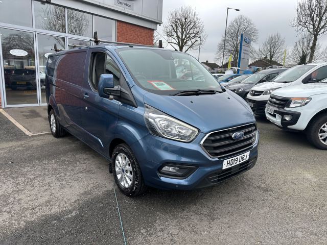 2019 (19) Ford Transit Custom 2.0 300 EcoBlue Limited Panel Van 5dr Diesel Manual L2 H1 Euro 6 (130 ps)