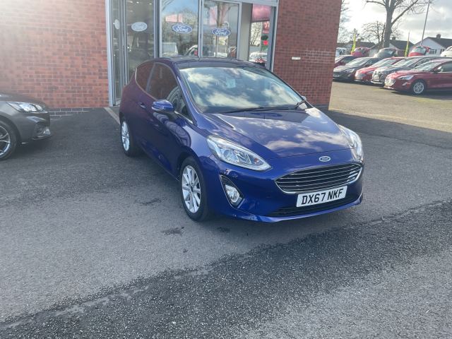 2017 (67) Ford Fiesta 1.0T EcoBoost Titanium Hatchback 3dr Petrol Auto Euro 6 (s/s) (100 ps)