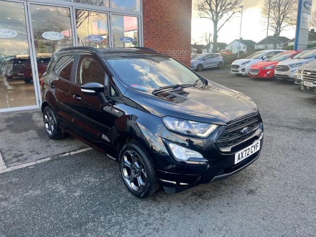 2022 (72) Ford EcoSport ST-Line 5 Door 1.0L Ford EcoBoost 125PS FWD 6 Speed Manual