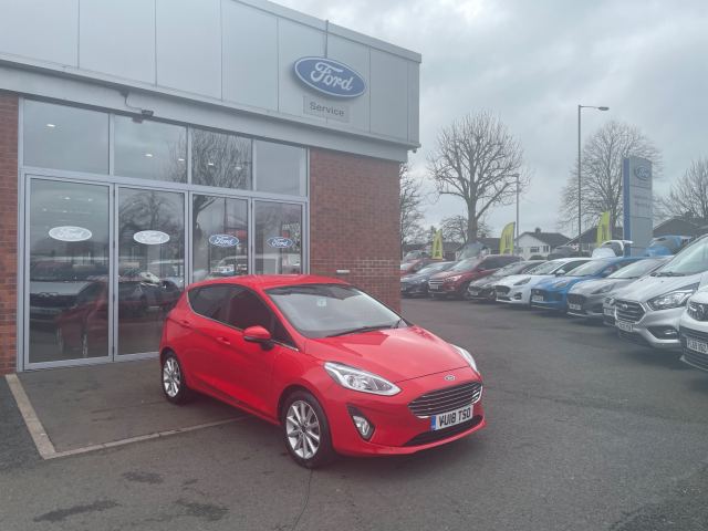 2018 (18) Ford Fiesta 1.0T EcoBoost Titanium Hatchback 5dr Petrol Manual Euro 6 (s/s) (125 ps)