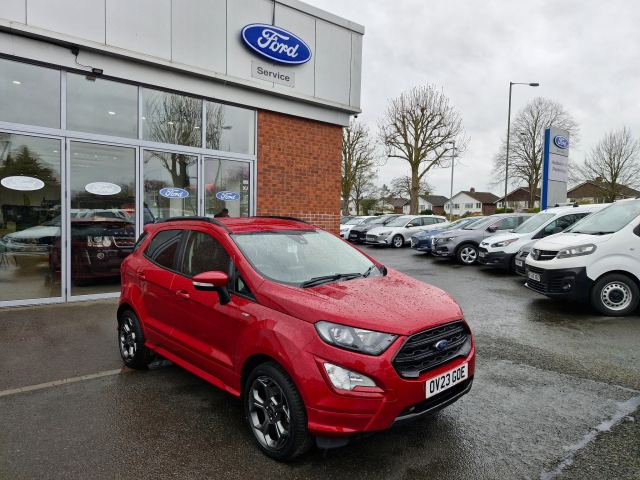 2023 (23) Ford EcoSport ST-Line 5 Door 1.0L Ford EcoBoost 125PS FWD 6 Speed Manual