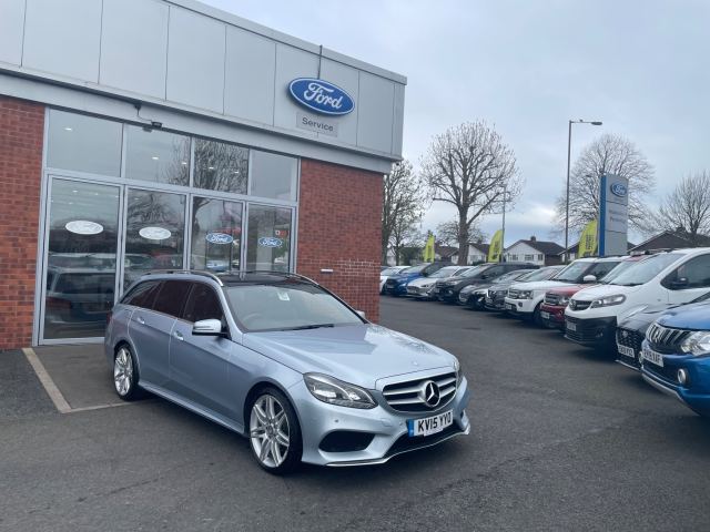 2015 (15) Mercedes-Benz E Class 3.0 E350 V6 BlueTEC AMG Line Estate 5dr Diesel G-Tronic+ Euro 6 (s/s) (258 ps)