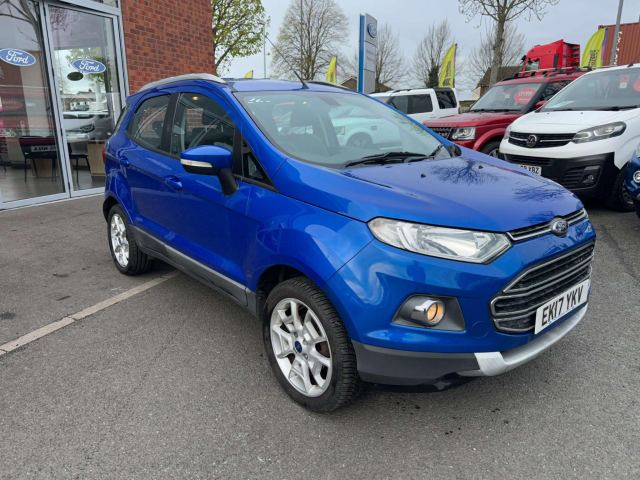 2017 (17) Ford EcoSport 1.0T EcoBoost Titanium SUV 5dr Petrol Manual 2WD Euro 5 (s/s) (125 ps)