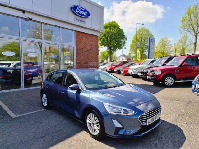 2018 (68) Ford Focus 1.0T EcoBoost Titanium Hatchback 5dr Petrol Manual Euro 6 (s/s) (125 ps)