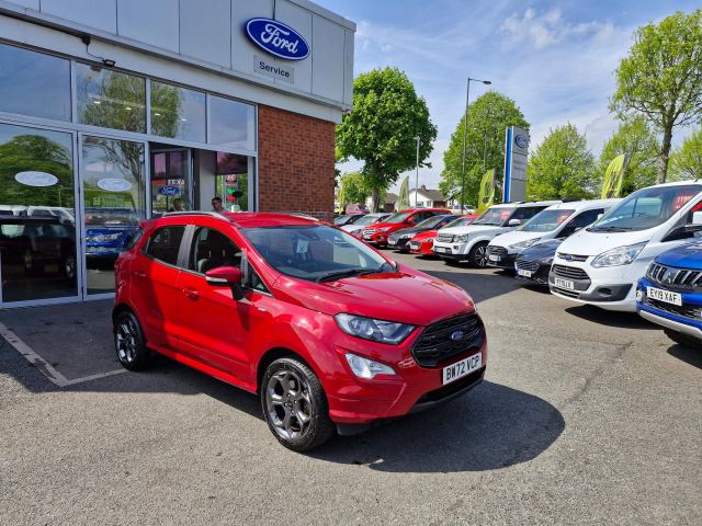 2023 (72) Ford EcoSport ST-Line 5 Door 1.0L Ford EcoBoost 125PS FWD 6 Speed Manual