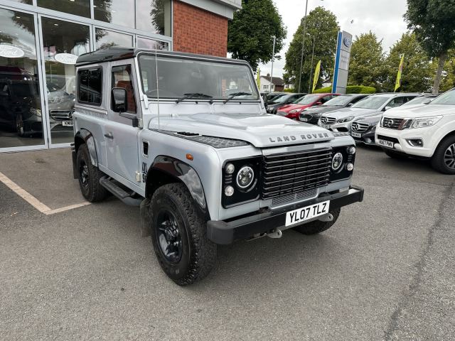 2007 (07) Land Rover Defender 90 2.4 TDCi Hard Top SUV 3dr Diesel Manual 4WD SWB Euro 4 (122 bhp)