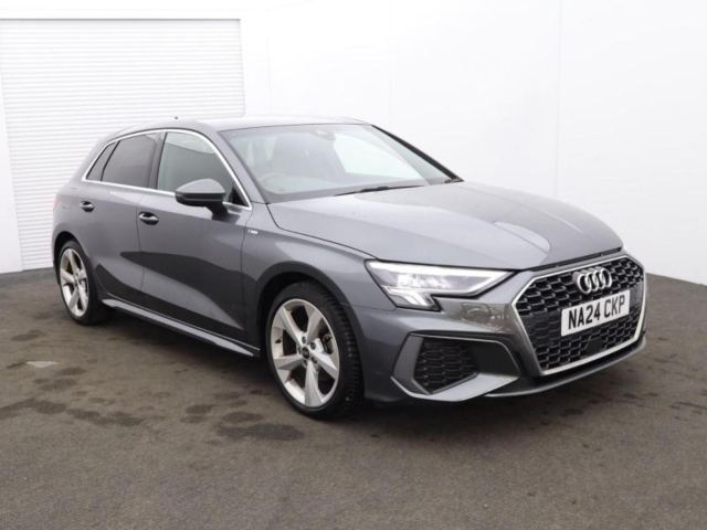 2024 (24) Audi A3 1.0 TFSI 30 S line Sportback 5dr Petrol Manual Euro 6 (s/s) (110 ps)