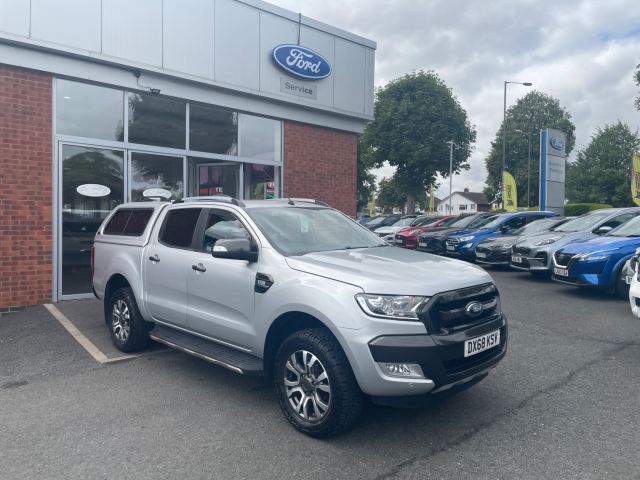 2018 (68) Ford Ranger 3.2 TDCi Wildtrak Pickup Double Cab 4dr Diesel Auto 4WD Euro 5 (200 ps)