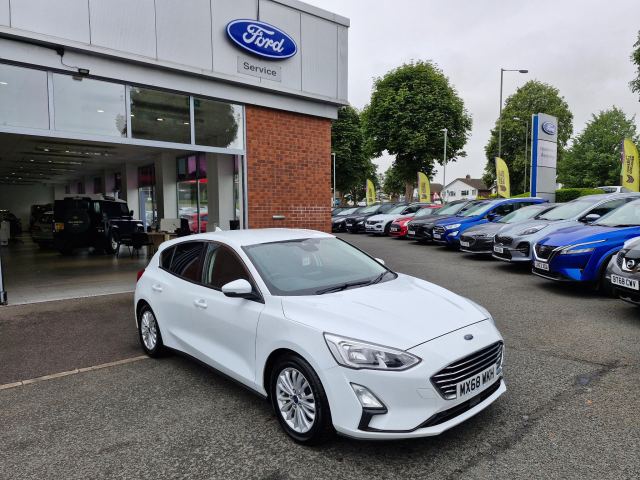 2018 (68) Ford Focus 1.0T EcoBoost Titanium Hatchback 5dr Petrol Manual Euro 6 (s/s) (125 ps)