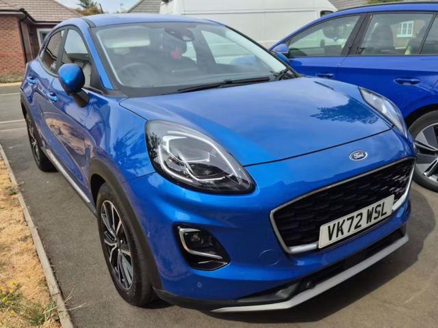 2022 (72) Ford Puma Titanium 5 Door 1.0L EcoBoost 125PS mHEV 7 Speed Automatic