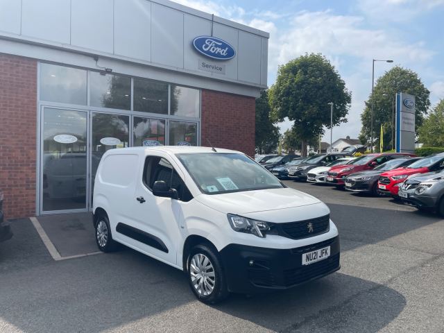 2021 (21) Peugeot Partner 1.5 BlueHDi 1000 Professional Standard Panel Van 5dr Diesel Manual SWB Euro 6 (100 bhp)