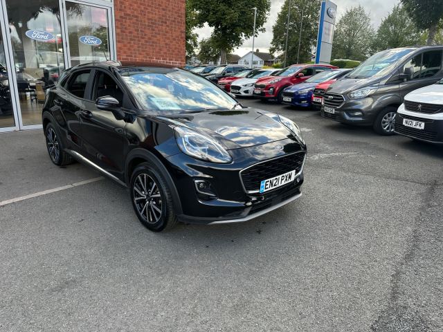 2021 (21) Ford Puma Titanium 5 Door 1.0L EcoBoost 125PS mHEV FWD 6 Speed Manual