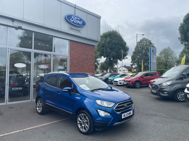 2019 (19) Ford EcoSport 1.0T EcoBoost GPF Titanium SUV 5dr Petrol Automatic Euro 6 (s/s) (125 ps)